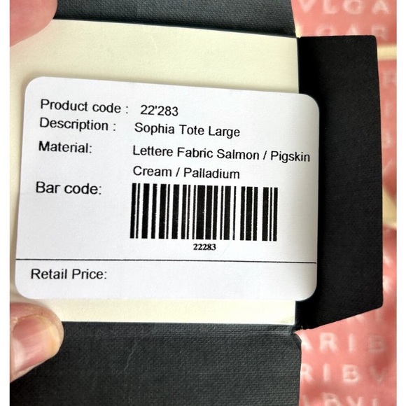 BVLGARI ✨Logomania Sophia Tote with Pouch NWT - Picture 14 of 15